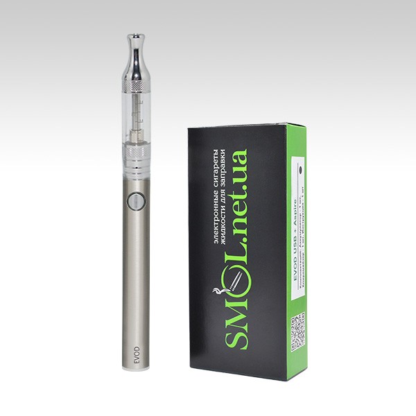EVOD USB + Aspire ET, Колір: Сталевий