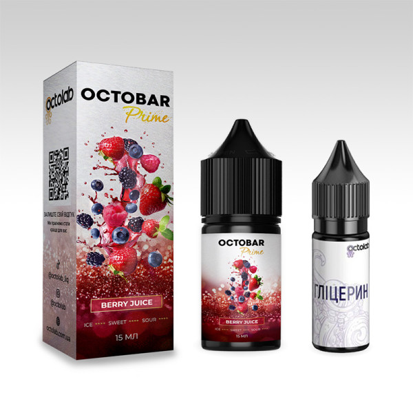 Сольова рідина для под систем Octobar Prime Berry Juice