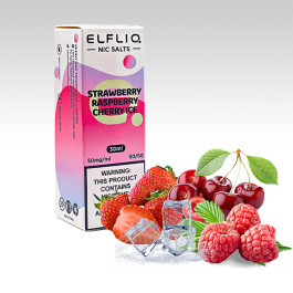 ELFLIQ Strawberry Raspberry Cherry Ice (Полуниця Малина Вишня Лід)