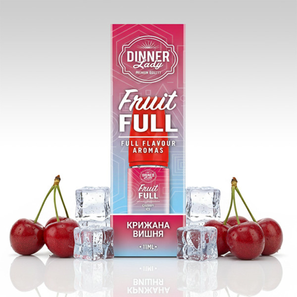 Dinner Lady Fruit FULL Cherry Ice (Вишня Лід)