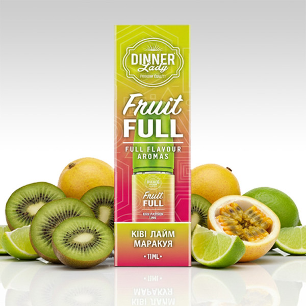 Dinner Lady Fruit FULL Kiwi Passion Lime (Ківі Маракуя Лайм)