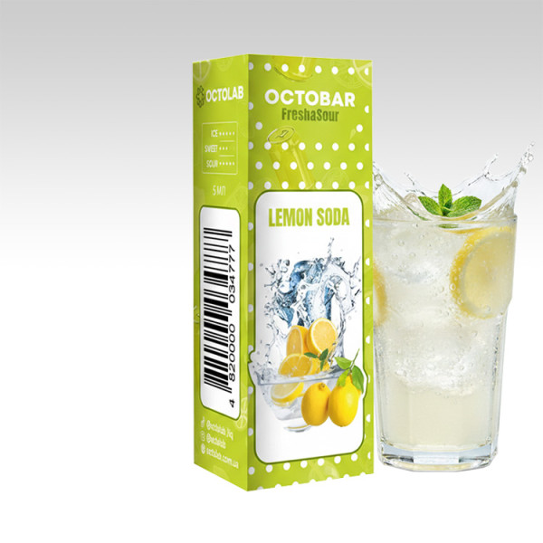 Octobar Fresh & Sour Lemon Soda (Лимон Содова)