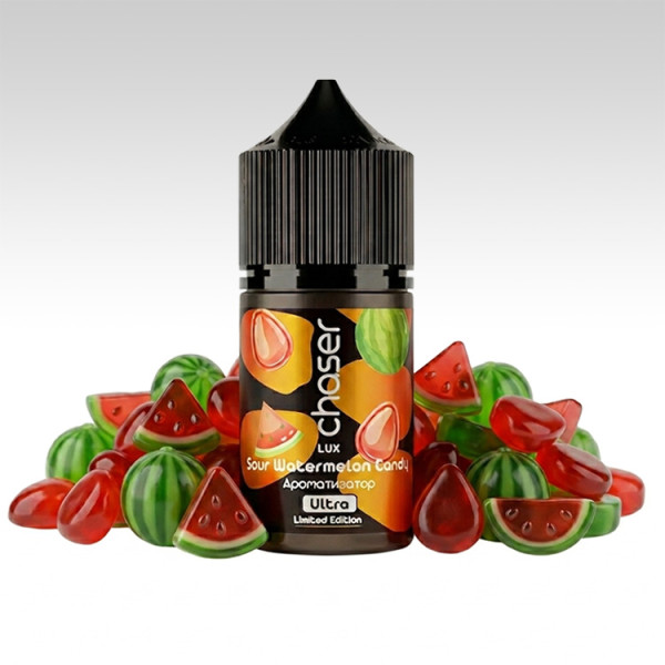 CHASER LUX Sour Watermelon Candies (Цукерки з кавуна з кислинкою)
