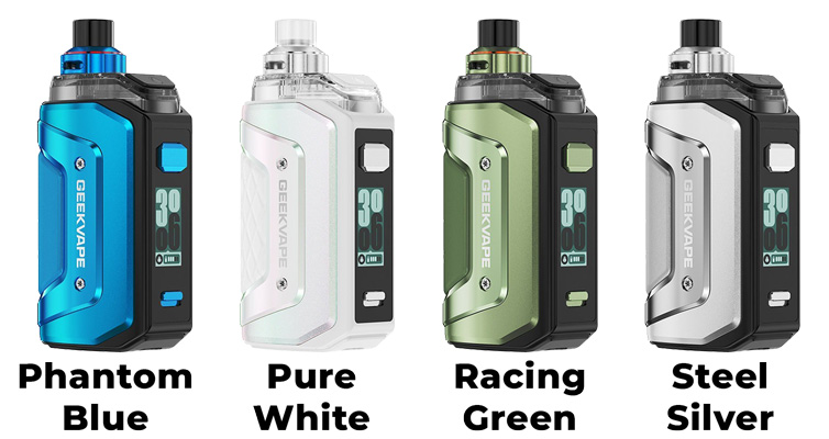 Кольори под системи Geekvape Aegis Hero 5