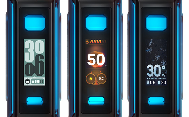 Теми оформлення екрану в Geekvape Aegis Hero 5