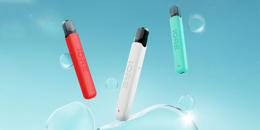 под-системы Eleaf IORE LITE: красный, белый, бирюзовый
