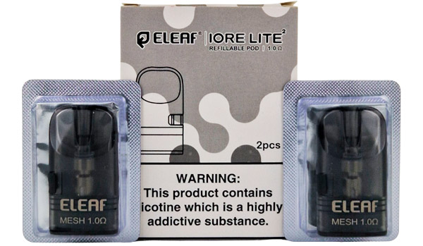 Пакування з 2 картриджів Eleaf IORE LITE 2