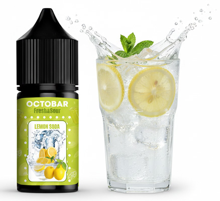 Octobar Fresh & Sour Lemon Soda (Лимон Содова)