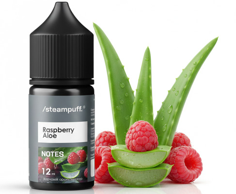 Steampuff NOTES Raspberry Aloe (Малина Алое)