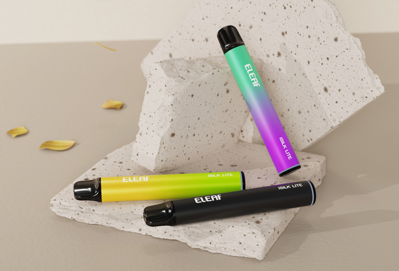 під-системи Eleaf ISILK LITE: чорна зелена фіолетова
