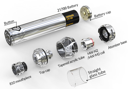 Eleaf iJust 3 with ELLO Duro в разборе Eleaf iJust 3 with ELLO Duro в разборе