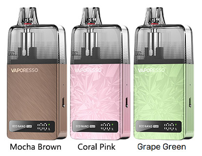 Кольори подсистем Vaporesso ECO Nano Plus