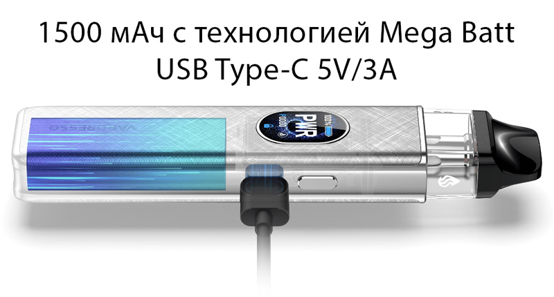 Батарейный блок подика Вапорессо Хрос 5 1500 мАч