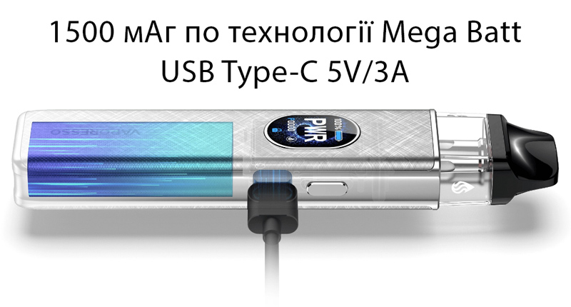 Батарейний блок подіка Вапорессо Хрос 5 1500 мАг