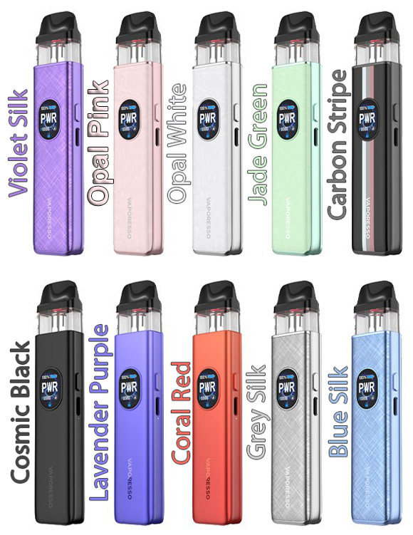 Кольори под системи Vaporesso Xros 5