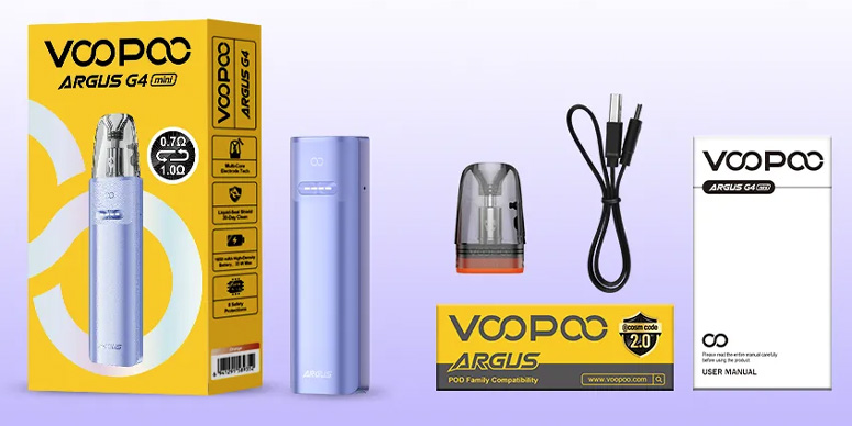 Комплектация под системы VOOPOO Argus G4 mini